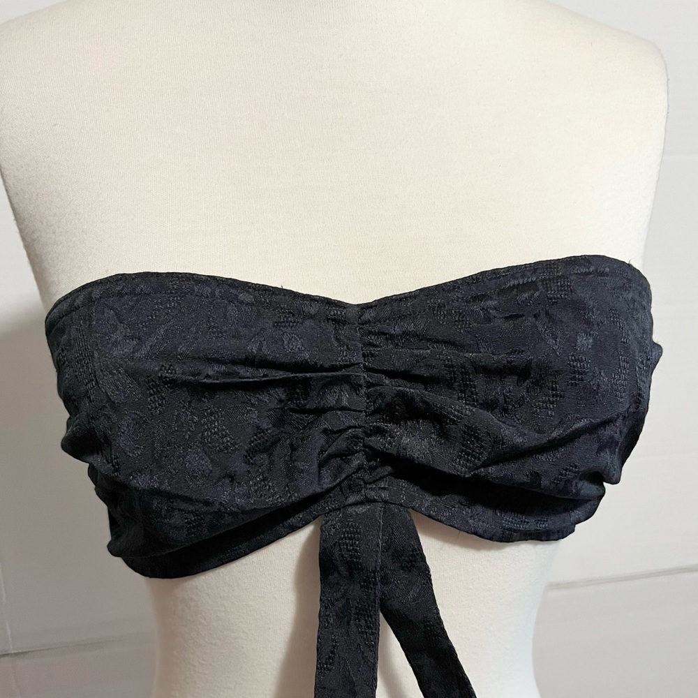 For Love and Lemons NWT top bralette size M Navy Blue